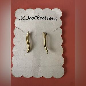 Jennifer Cervelli Silver Dangle Delicate Earrings